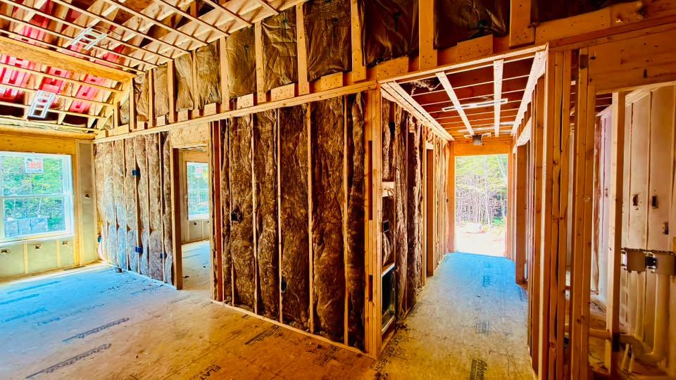 Interior framing hallway